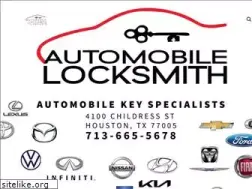 Sites similar to automobilelocksmithhouston.com