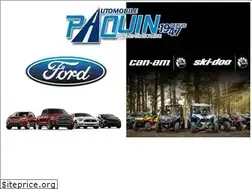 Sites similar to automobilepaquin.qc.ca