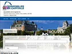 Sites similar to automobilesdelacapitale.com