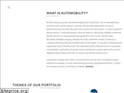 Sites similar to automobility.io