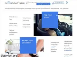Sites similar to automobiliukas.lt