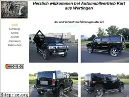 Sites similar to automobilvertrieb-kurt.de