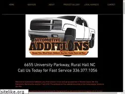 Sites similar to automotiveadditions.com
