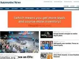 Sites similar to automotivenews.com