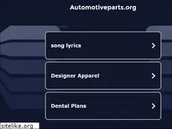 Sites similar to automotiveparts.org
