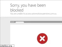 Sites similar to automotivesuperstore.com.au