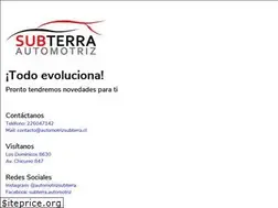 Sites similar to automotrizsubterra.cl