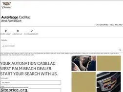 Sites similar to autonationcadillacwestpalmbeach.com