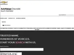 Sites similar to autonationchevroletclearwater.com