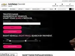 Sites similar to autonationchevroletlaurel.com