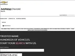 Sites similar to autonationchevroletnorth.com