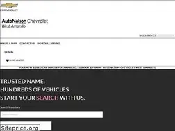 Sites similar to autonationchevroletwestamarillo.com