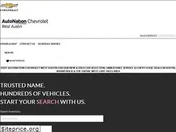 Sites similar to autonationchevroletwestaustin.com