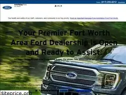 Sites similar to autonationfordfortworth.com