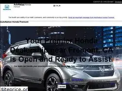 Sites similar to autonationhondafremont.com