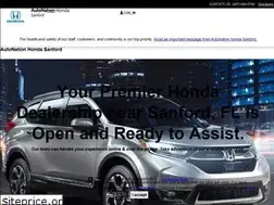 Sites similar to autonationhondasanford.com