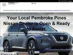 Sites similar to autonationnissanpembrokepines.com