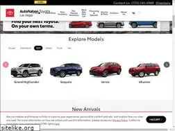 Sites similar to autonationtoyotalasvegas.com