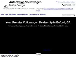Sites similar to autonationvwmallofgeorgia.com