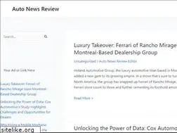 Sites similar to autonewsreview.com