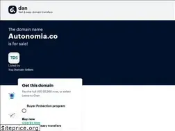Sites similar to autonomia.co
