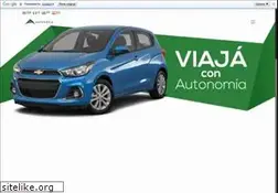 Sites similar to autonomiarentacar.com.uy