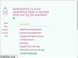 Sites similar to autonomic.zone