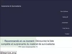 Sites similar to autonomie-survivalisme.fr