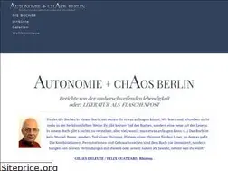 Sites similar to autonomie-und-chaos.de