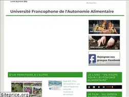 Sites similar to autonomiealimentaire.info