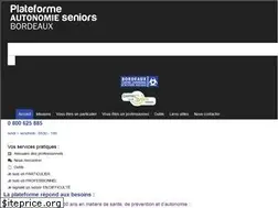Sites similar to autonomieseniors-bordeaux.fr