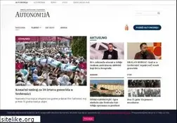 Sites similar to autonomija.info