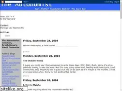 Sites similar to autonomist.blogspot.com