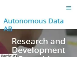 Sites similar to autonomousdata.com