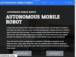 Sites similar to autonomousrobot.biz