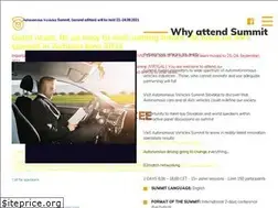 Sites similar to autonomousvehiclessummit.eu