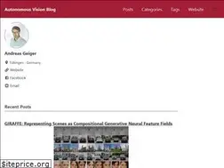 Sites similar to autonomousvision.github.io