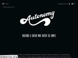 Sites similar to autonomyguitars.com