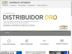 Sites similar to autonovachevrolet.com.mx