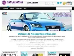 Sites similar to autopaintproonline.com