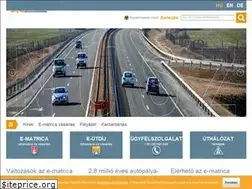Sites similar to autopalya.hu