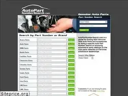 Sites similar to autopartnumbersearch.com