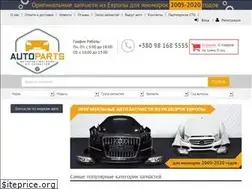 Sites similar to autoparts.net.ua