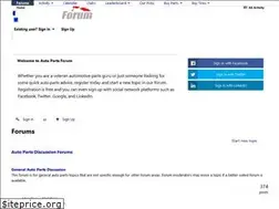 Sites similar to autopartsforum.com