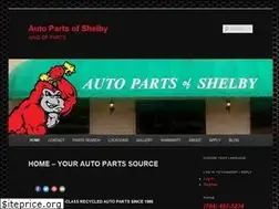 Sites similar to autopartsofshelby.co