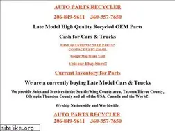 Sites similar to autopartsrecycler.com