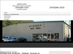 Sites similar to autopartsrigsbee.net