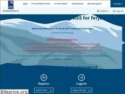 Sites similar to autopassferje.no