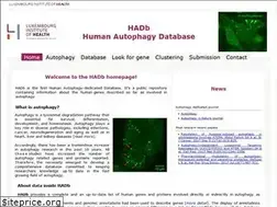 Sites similar to autophagy.lu