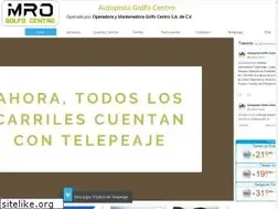 Sites similar to autopistagolfocentro.com